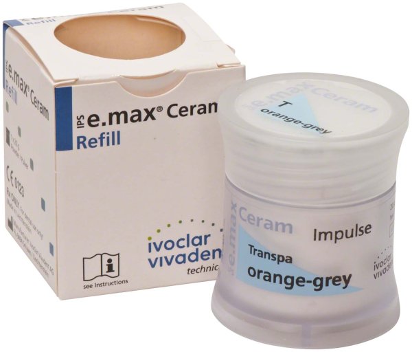 IPS e.max® Ceram 20 g Pulver transpa orange-grey