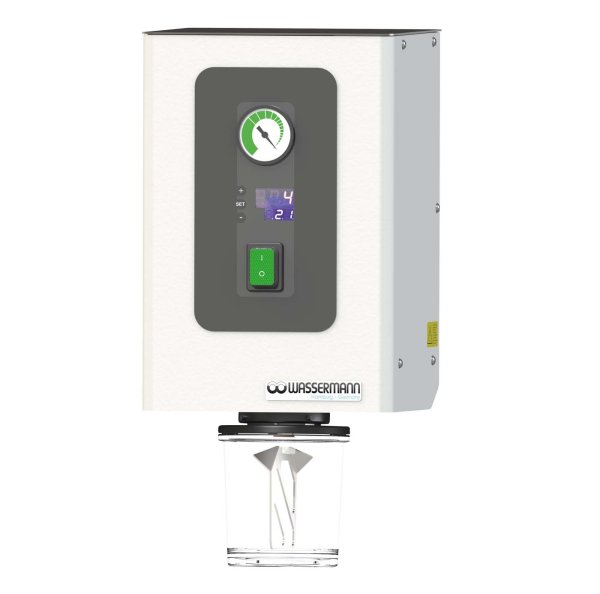 WAMIX-Economy Vakuum-Anrührgerät inklusive Becher 350 ml, Wandmontage-Set