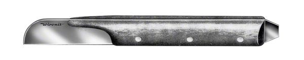 Gipsmesser HWL 107-17, 150 mm, Holzgriff
