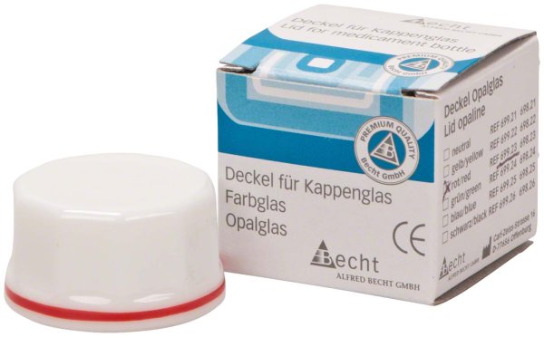 Kappengläser Ersatz-Deckel mit rotem Ring