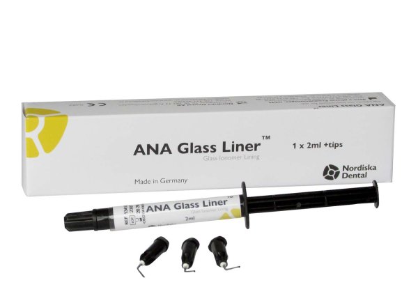 ANA Glass Liner™ 2 ml, 3 x Spitzen