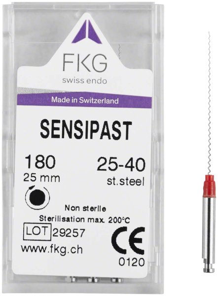 FKG Sensipast 4 Stück 25 mm ISO 025-040