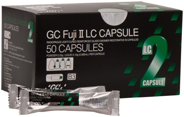 GC Fuji® II LC Capsule Improved 50 Kapseln B3