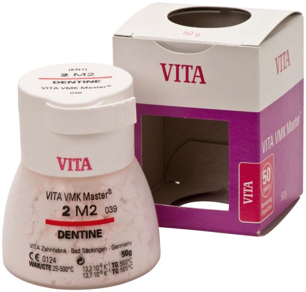 VITA VMK Master® VITA SYSTEM 3D-MASTER® 50 g Pulver dentine 2M2
