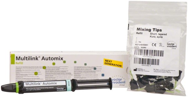 Multilink® Automix 9 g Multilink Automix Spritze white, 15 Mischkanülen
