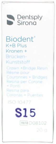 Biodent® K+B Plus Massen 20 g Pulver schmelz 23