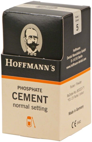 HOFFMANN´S CEMENT 100 g Pulver normalhärtend gelb