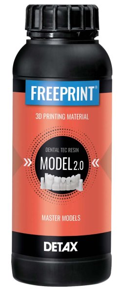 FREEPRINT® model 2.0 1 kg Kunststoff 385 nm, hellgrau