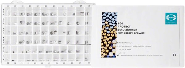 PROTECT Schutzkronen ALU-TEMP 4 Stück MLL17
