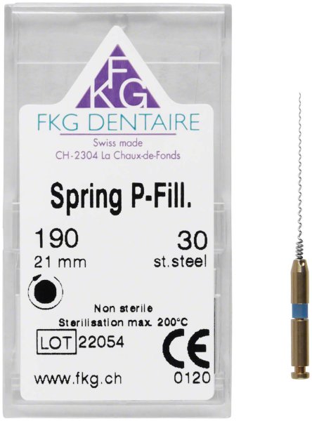 FKG Feder-Pastenstopfer 4 Stück 21 mm ISO 030