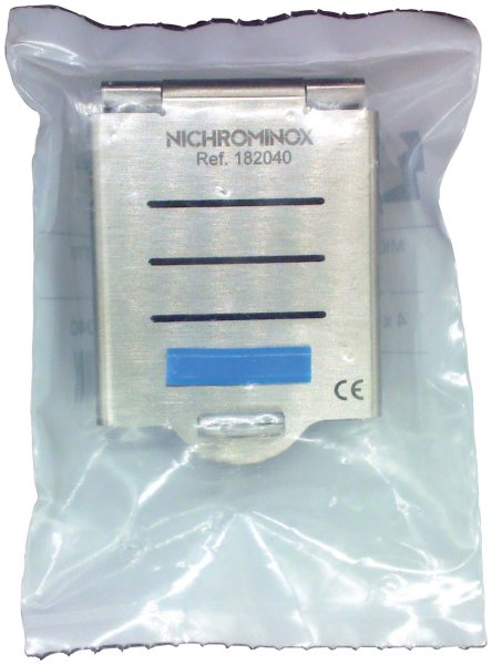 Micro Kassetten Nr. 2, 74 x 59 x 24 mm, blau