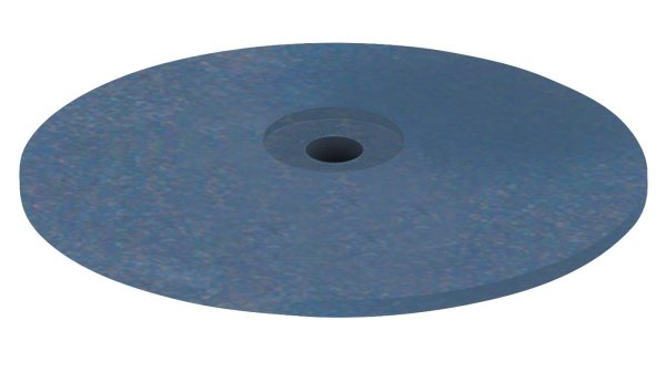 EVE CHROM PLUS 100 Stück unmontiert, blau mittel, Figur 303 Linse, 22 x 3,5 mm