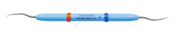 LM DuraGradeMAX™ Mini Gracey Figur 12/13, mesial-distal, hellblau, LM-ErgoNorm™ Griff