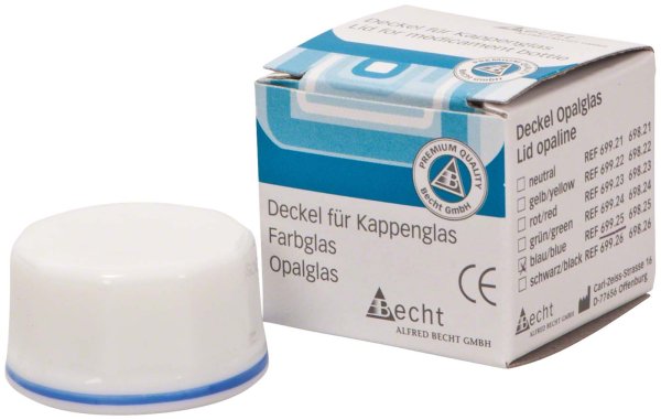 Kappengläser Ersatz-Deckel mit blauem Ring