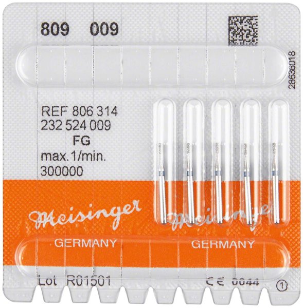 Diamanten 809 5 Stück blau mittel, FG, Figur 232 Birne, 2 mm, ISO 009