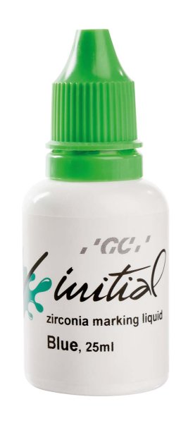 GC Initial™ Zirconia Coloring Liquid 25 ml Marking Liquid blue