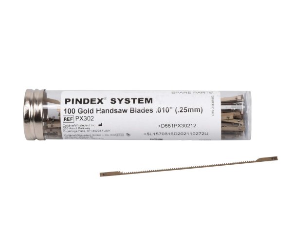 Pindex®-Handsäge PX 200 **Nachfüllpackung** 100 Sägeblätter 0,25 mm
