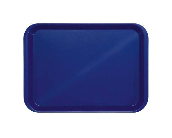 B-Lok Tray Tray 34 x 24,5 x 2,2 cm, ohne Einteilung dunkelblau