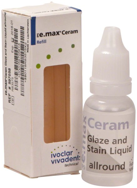 IPS e.max® Ceram Flüssigkeiten 15 ml Glasur- und Malfarbenliquid allround