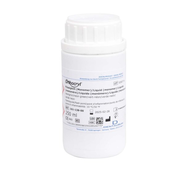 Orthocryl® Flüssigkeit 250 ml Flüssigkeit neongrün