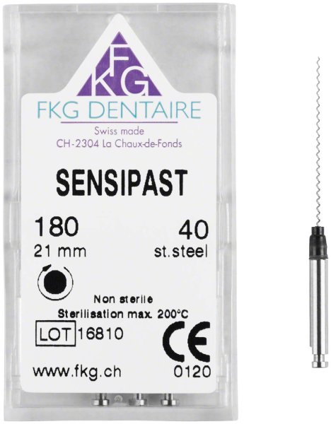 FKG Sensipast 4 Stück 21 mm ISO 040