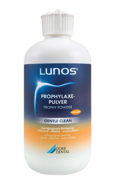 LUNOS® PROPHYLAXEPULVER GENTLE CLEAN 4 x 180 g Orange