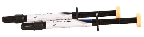 LuxaFlow Star 2 x 1,5 g Spritze A1, 10 Luer-Lock Tips