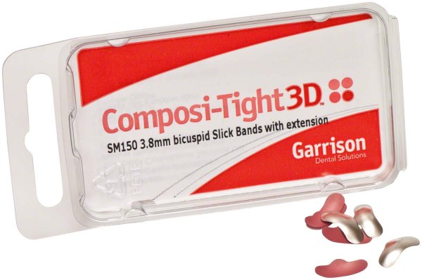 Composi-Tight® 3D Slick Bands 60 Stück rot, klein-zervikal