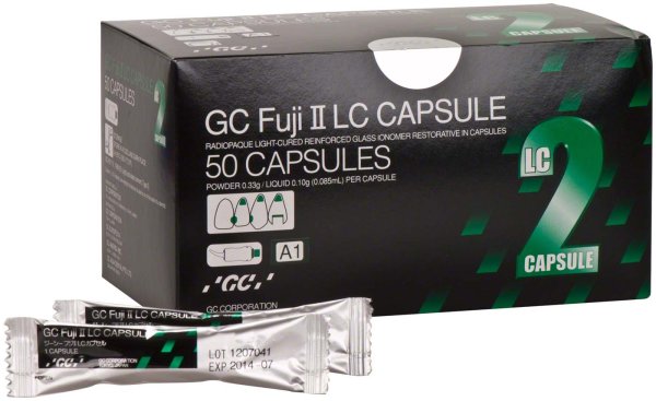 GC Fuji® II LC Capsule Improved 50 Kapseln A1