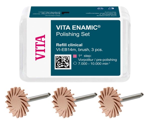 VITA ENAMIC® Polishing 3 Vorpolierer pink, Brush, VI-EB14m