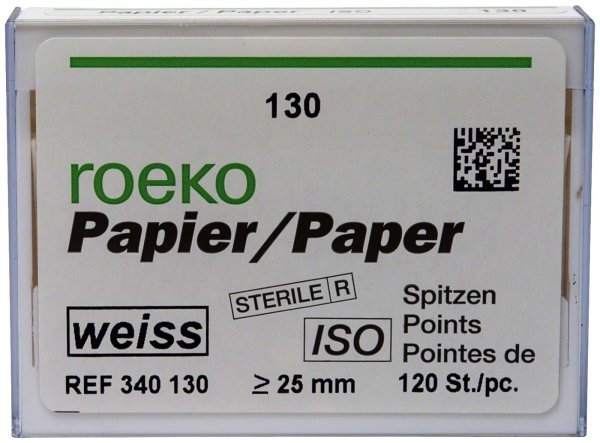 roeko Papier Spitzen weiss 120 Stück ISO 130