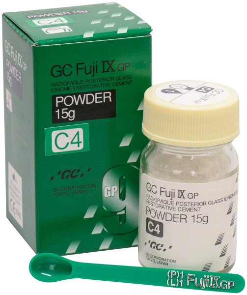 GC Fuji® IX GP 15 g Pulver C4 normalhärtend