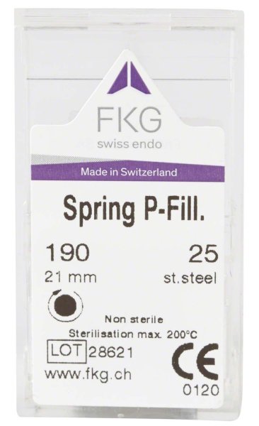 FKG Feder-Pastenstopfer 4 Stück 21 mm ISO 025