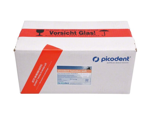 picodent® twinduo soft 2 x 2,5 kg Eimer