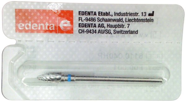 HM-Fräser Schliff 10 Kreuzverzahnung, blau standard, HP, Figur 257, 9 mm, ISO 040