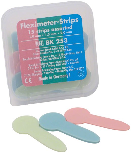 Fleximeter-Strips 15 Stück sortiert