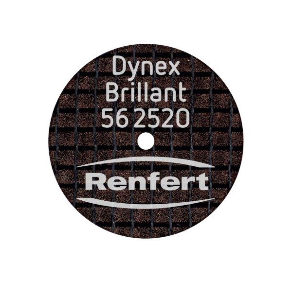 Dynex Brillant 10 Stück extrem dünn, elastisch, glasfaserverstärkt, 0,25 x 20 mm
