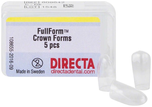 DIRECTA Kronen Fullform™ 5 Stück D-6