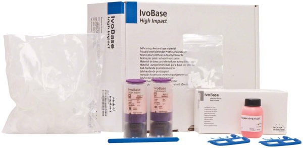 IvoBase® High Impact **Kapsel Set** pink-V implant