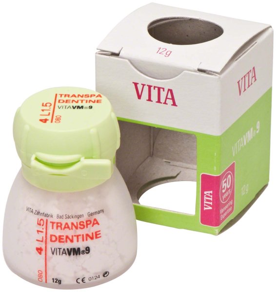 VITA VM® 9 3D-MASTER® 12 g Pulver transpa dentine 4L1.5