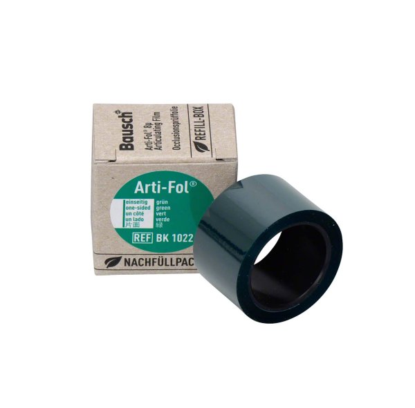 Arti-Fol® 8 µ **Nachfüll-Box** 20 m einseitig, 22 mm breit, grün