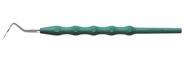 DEPPELER™ Parosonden PP12 mit DMSV Griff, grün, Spitze Ø 0,5 mm, Graduierung (3-6-9-12 mm)