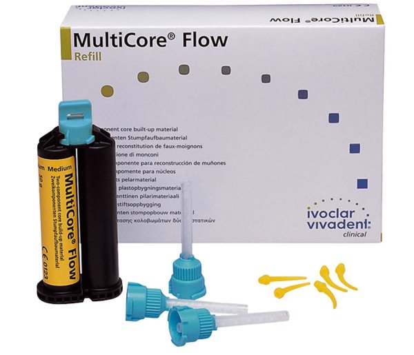 MultiCore® Flow 50 g Doppelkartusche blau, Zubehör