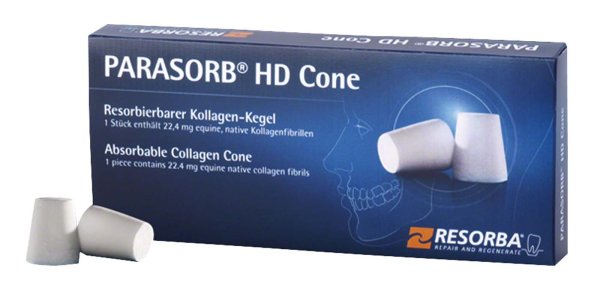 Kollagen-resorb 10 Kegel Ø 1,2 cm, Höhe 1,6 cm