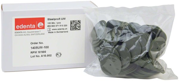 Steelprofi 100 Stück unmontiert, grün, Figur 371, 1 mm, ISO 220