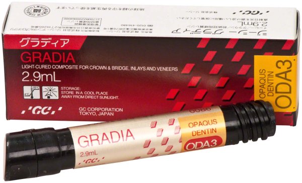 GC GRADIA® 2,9 ml Paste opak-dentin ODA 3