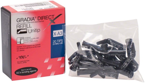 GC GRADIA® DIRECT 20 x 0,3 g Unitip X-A3