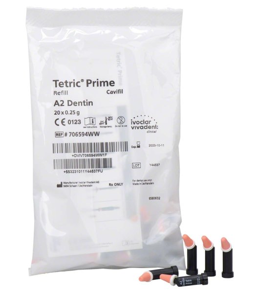 Tetric Prime 20 x 0,25 g Cavifil dentin A2