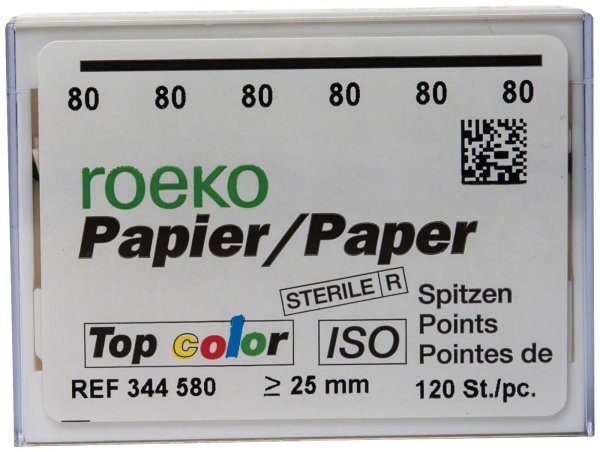 roeko Papier Spitzen Top color 120 Stück ISO 080