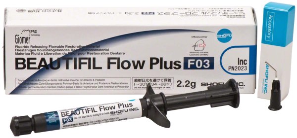 BEAUTIFIL Flow Plus 2,2 g F03 Low Flow incisal